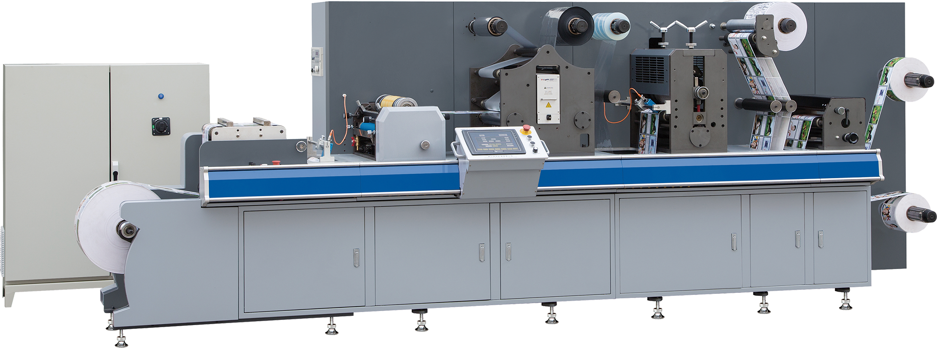Weigang ZM-320 - Rotary/Semi-Rotary Label Die-Cutting Machine